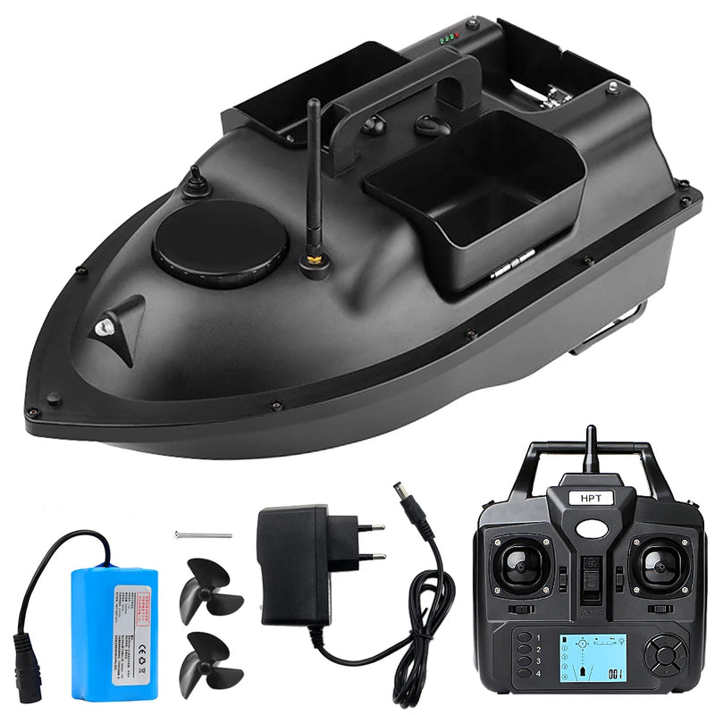 12000mah/5200mah gps pesca isca barco com 3 recipientes isca barco sem fio com função de retorno automático