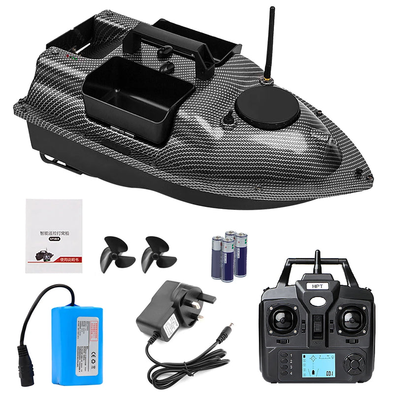 12000mah/5200mah gps pesca isca barco com 3 recipientes isca barco sem fio com função de retorno automático