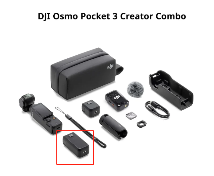 DJI-Osmo Pocket 3 Gimbal Camera, 1 "CMOS, marca original, novo, em estoque