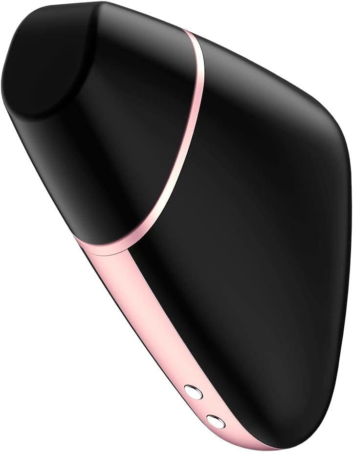 Satisfyer Love Triangle | Air Pulse Technology | Vibrator | 2 Independently Controlled Motors | Connect App | Waterproof (IPX7) | Rechargeable Battery | Skin-Friendly Silicone