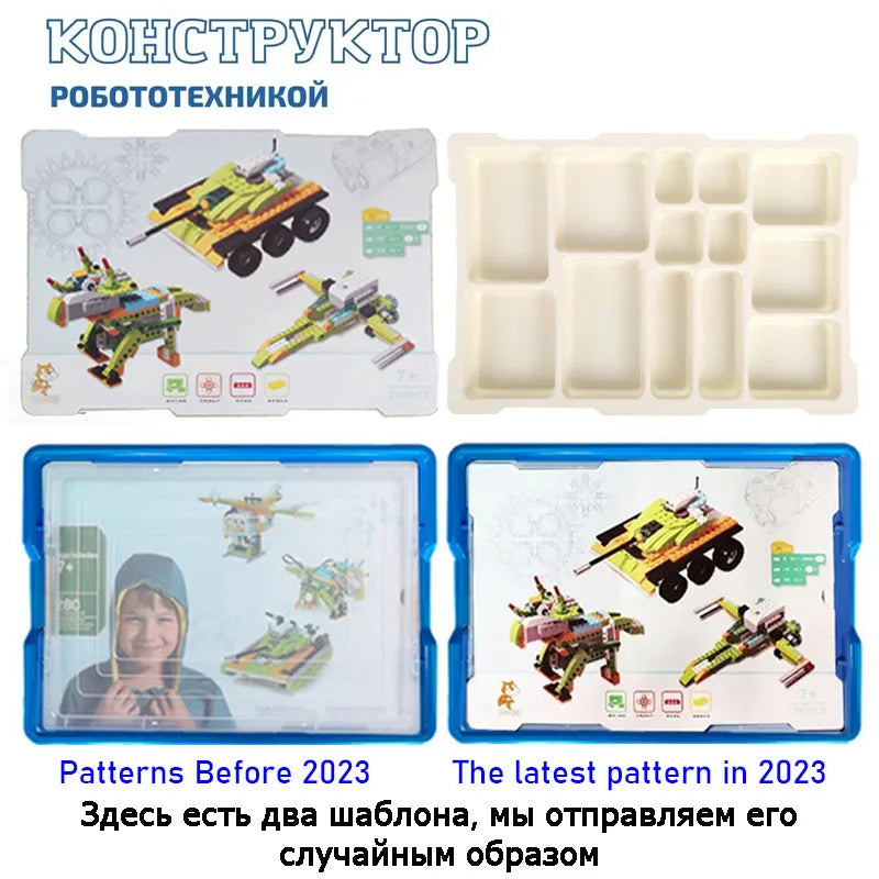 45300 Novas peças de alta tecnologia WeDo 2.0 robótica construção núcleo conjunto blocos de construção compatível com nós-fazer 3.0 brinquedos educativos diy