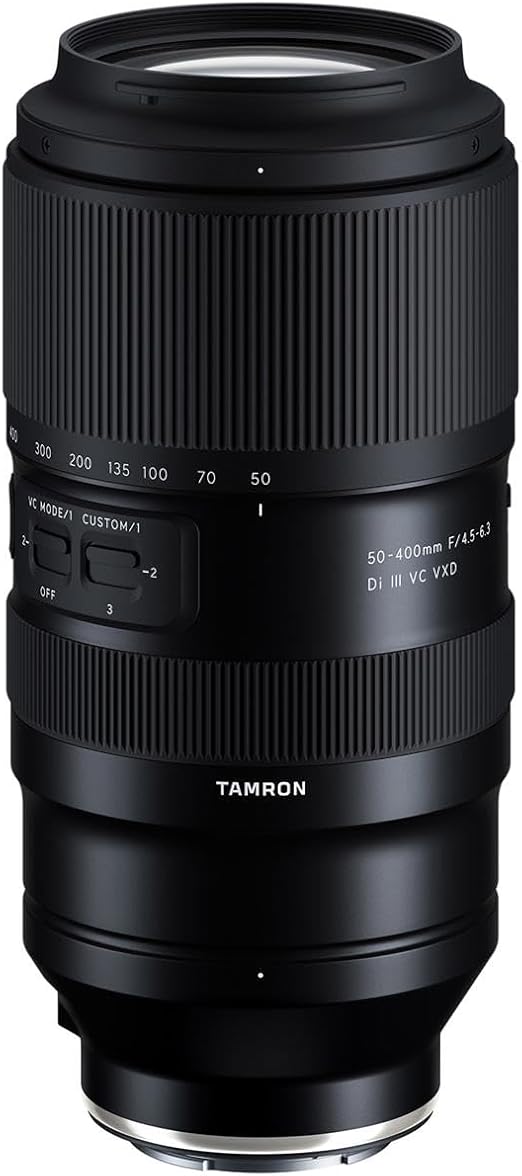 Tamron Lente VC VXD 50-400 mm f/4.5-6.3 Di III para câmeras Full Frame Mirrorless