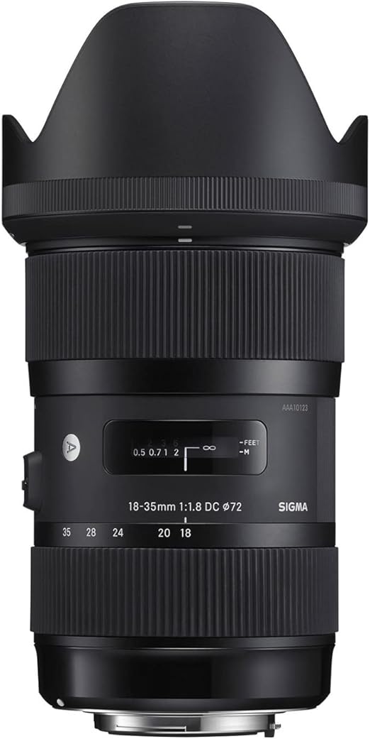 SIGMA Lente Dc, 18-35 Mm, F/1.8 Art P/