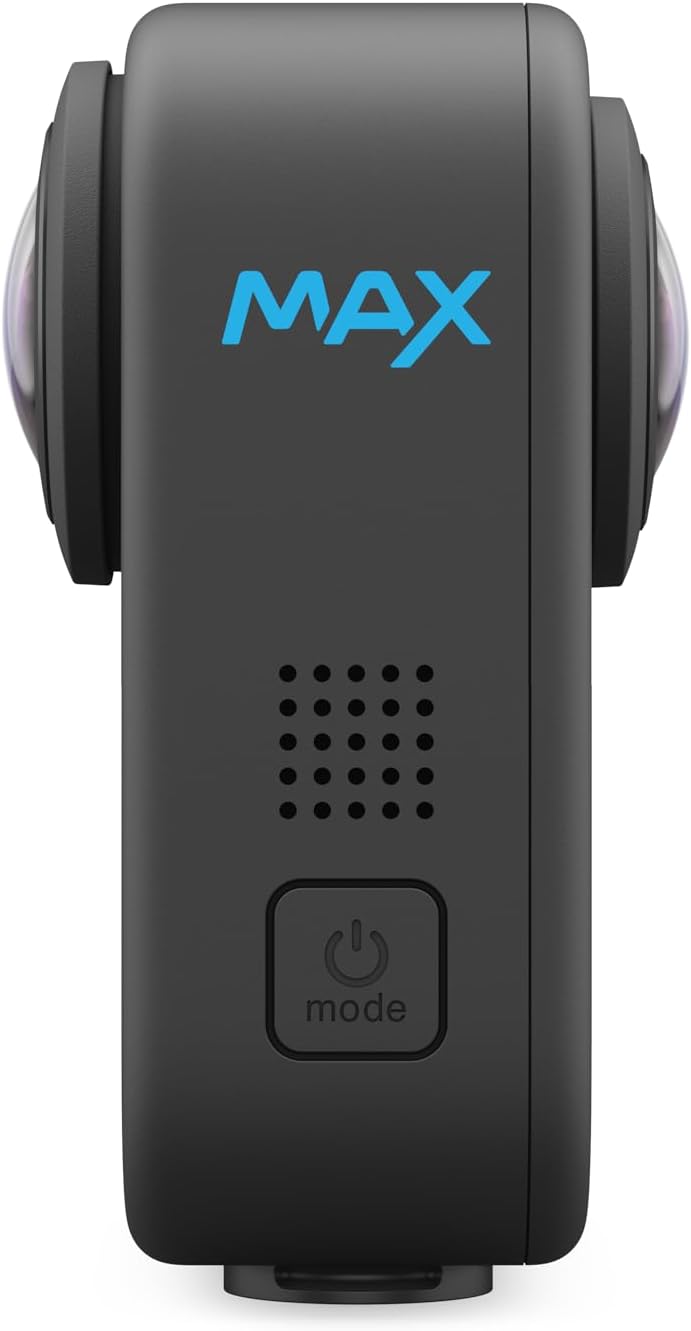 GoPro MAX Waterproof 360 + Traditional Action Camera with Spherical 5.6K30 HD Video, 16.6MP, 360 Photos, 1080p Live Streaming Stabilization