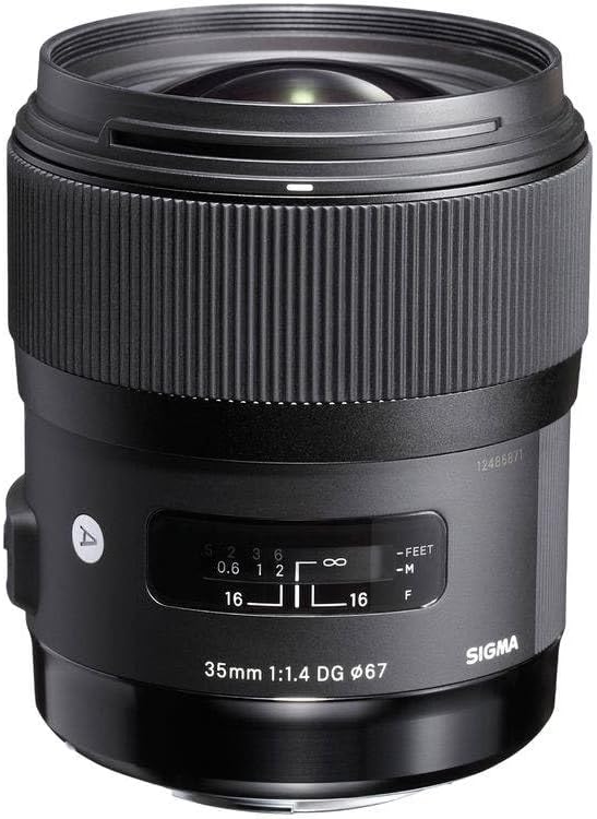 Lente Sigma 35mm f/1.4 DG HSM Art para Canon EF