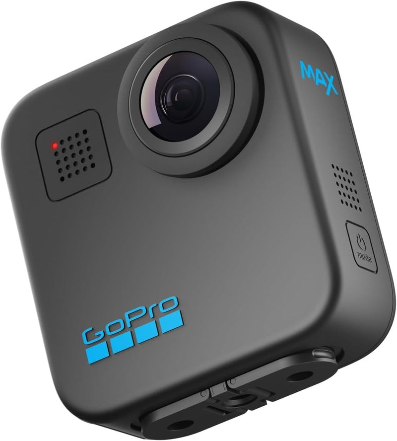 GoPro MAX Waterproof 360 + Traditional Action Camera with Spherical 5.6K30 HD Video, 16.6MP, 360 Photos, 1080p Live Streaming Stabilization