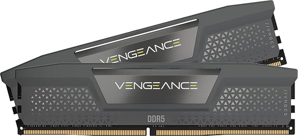 CORSAIR Vengeance DDR5 96GB (2x48GB) DDR5 6000MHz CL30 AMD Expo Intel XMP iCUE Compatible Computer Memory – Gray (CMK96GX5M2B6000Z30)