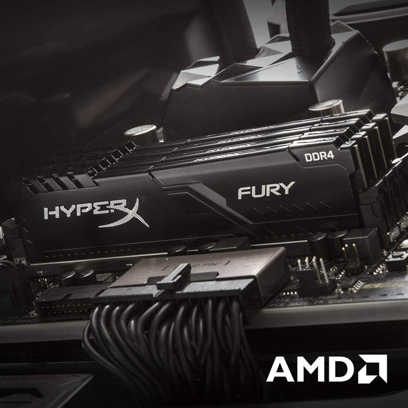 HyperX Fury Black 64GB 3600MHz DDR4 CL18 DIMM (Kit of 2) HX436C18FB3K2/64