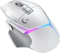 Logitech G Mouse para jogos sem fio 502 X Plus - LightSPEED óptico, interruptores LIGHTFORCE, LIGHTSYNC RGB, sensor HERO 25K para PC/Mac - Branco