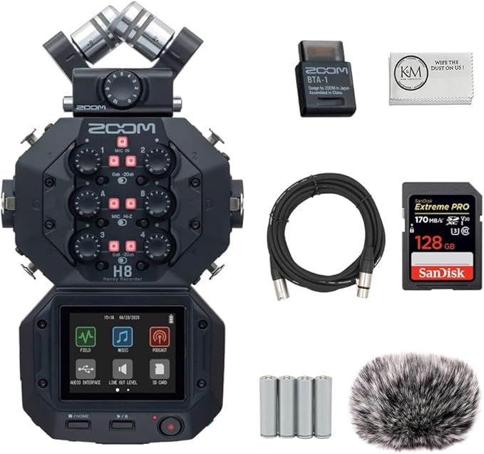 Zoom H8 HANDY RECORDER BLACK