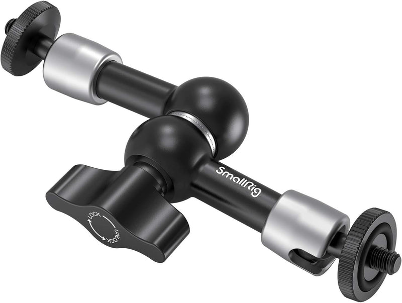 SmallRig Braço mágico articulado de fricção ajustável de 14 cm, com parafuso de 6 mm para monitor LCD/luzes LED – 2065
