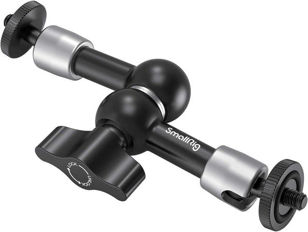 SmallRig Braço mágico articulado de fricção ajustável de 14 cm, com parafuso de 6 mm para monitor LCD/luzes LED – 2065