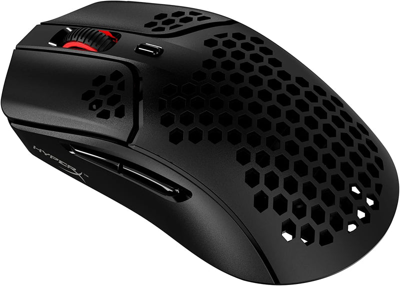 MOUSE GAMER SEM FIO HYPERX HASTE 6 BOTOES PRETO