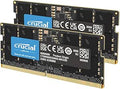 Crucial Kit de memória de laptop 5600MHz SODIMM 262 pinos, compatível com Intel Core de 13ª geração e AMD Ryzen 6000