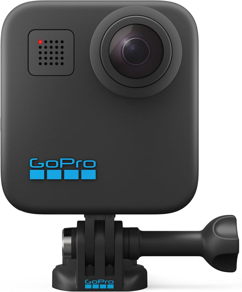 GoPro MAX Waterproof 360 + Traditional Action Camera with Spherical 5.6K30 HD Video, 16.6MP, 360 Photos, 1080p Live Streaming Stabilization