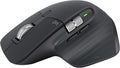 Logitech Mouse sem fio MX Master 3S edição padrão com receptor USB Logi Bolt, rolagem ultrarrápida, Ergo, 8K DPI, Track on Glass, Cliques silenciosos, USB-C, Bluetooth, Windows, Linux, Chrome