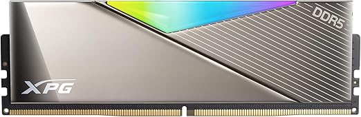 XPG Lancer ROG DDR5 6600MT/s 32GB (2x16GB) CL32 UDIMM 288-Pins Desktop SDRAM DDR5 Dual Channel RAM Kit dissipador de calor (AX5U6600C3216G-DCLARROG)