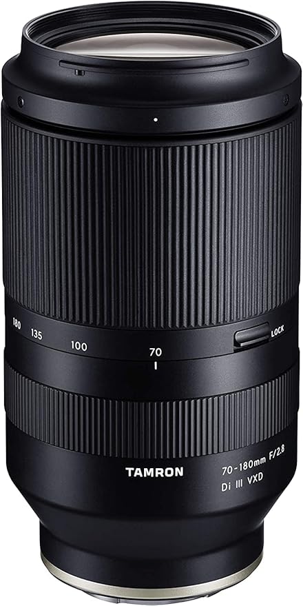 TAMRON Lente teleobjetiva com zoom de abertura grande 70-180 mm F/2.8 Di III VXD A056SF para câmeras Sony E Full Frame Mirrorless