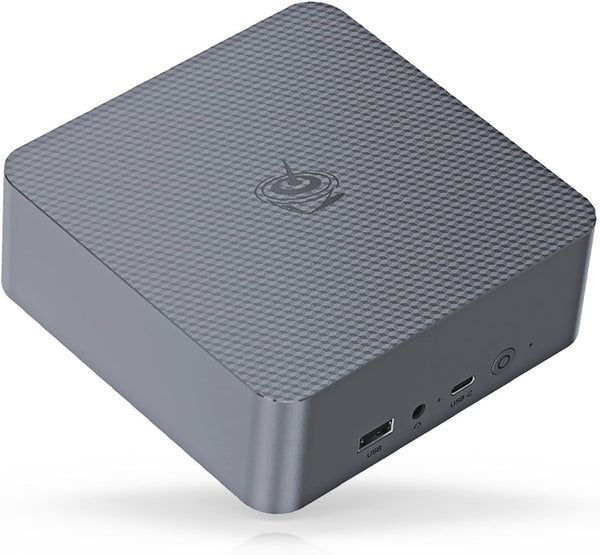 Beelink EQR6 Mini PC, Ryzen 9 6900HX (8C/16T, up to 4.9 GHz) Mini Computer, AMD Radeon 680M, 24GB DDR5 4800MHz & 500GB PCle 4.0x4 SSD Quiet Office PC, Dual HDMI, Dual LAN, USB3.0, USB-C, WiFi 6, BT5.2
