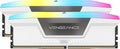 CORSAIR Memória Vengeance RGB DDR5 RAM 32GB (2x16GB) 6000MHz CL30-36-36-76 1.4V AMD Expo & Intel XMP Desktop Computer Memory - Branco (CMH32GX5M2B6000Z30W)