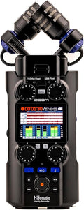 Gravador digital novo com 32bits, 6 faixas, microfone 19,4mm, pré F-series e interface USB profiss / 85219000 / Zoom H5