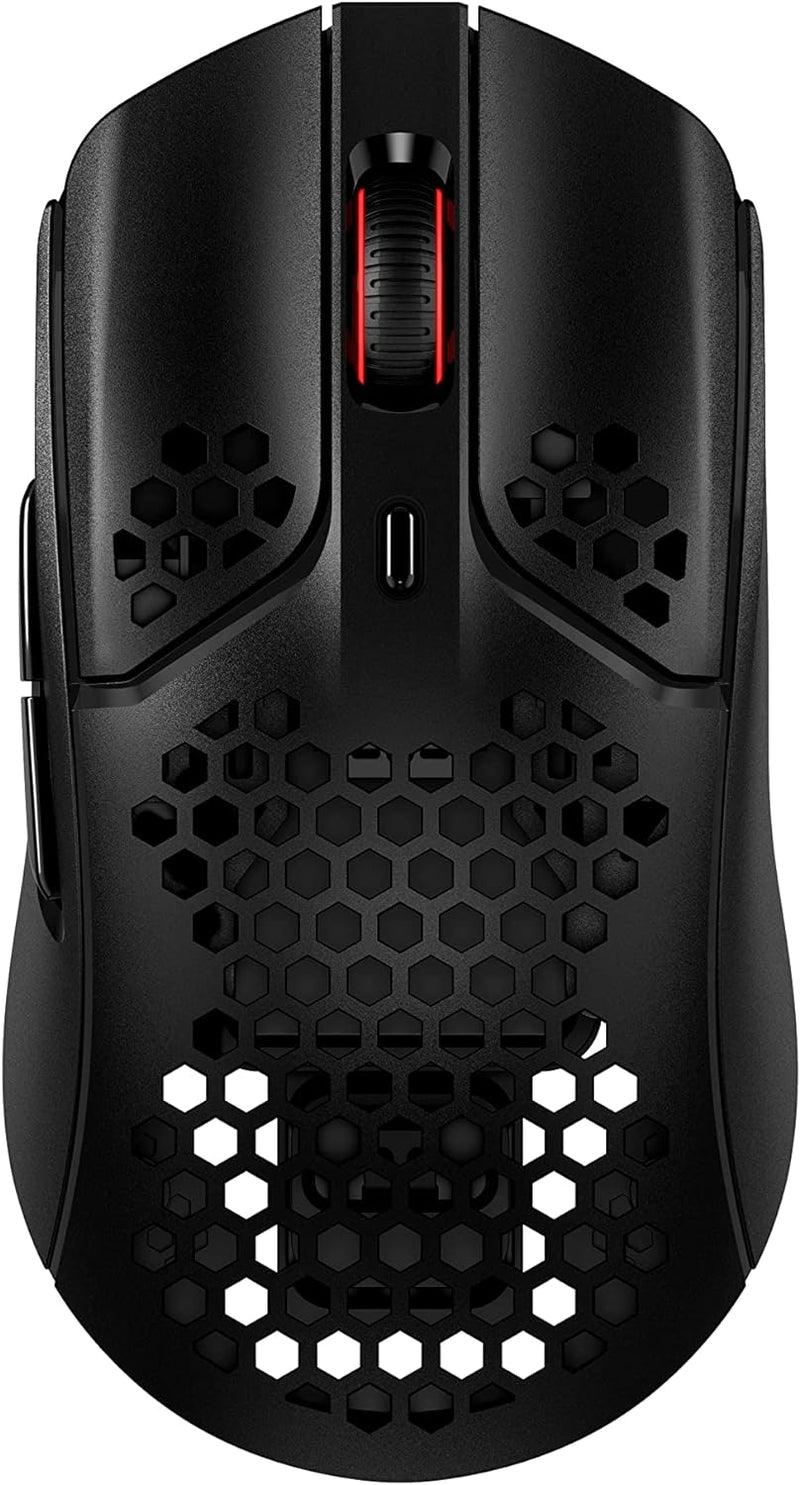 MOUSE GAMER SEM FIO HYPERX HASTE 6 BOTOES PRETO