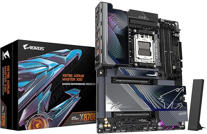 GIGA X870E AORUS ELITE WIFI7 PLACA MAE DDR5 Socket AM5, M2, Pcie /  84717040 / X870 WIFI7