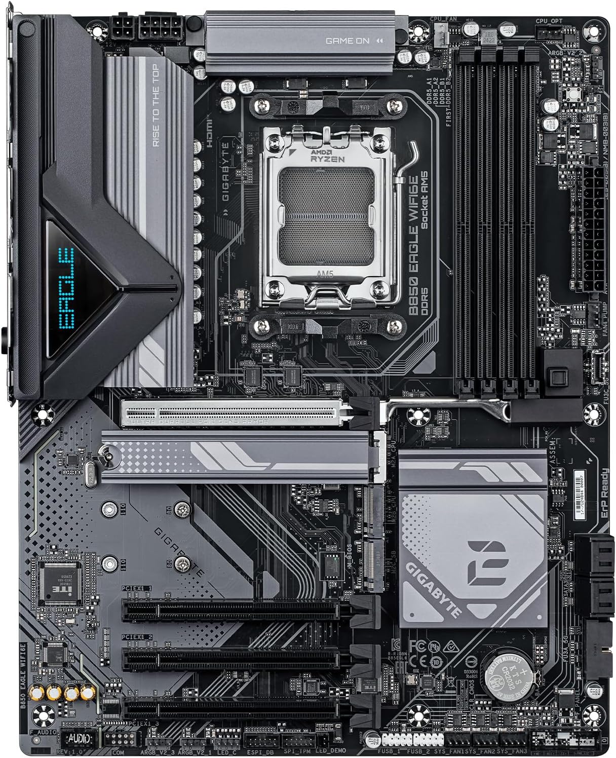 INYUDA B850M AORUS ELITE WIFI6E ICE Motherboard-AMD Ryzen 9000 Series CPUs, 1 /  84717040 / B850 Eagle WIFI6E