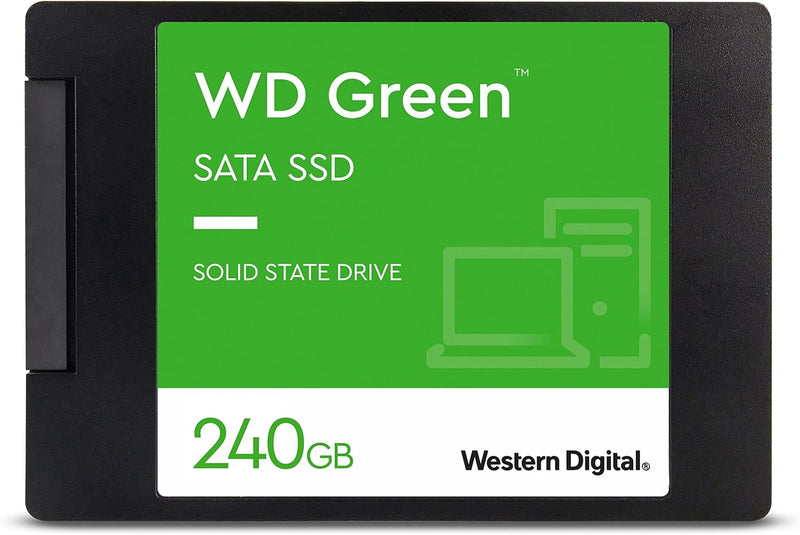 Western Digital 240GB WD Green SATA Internal Solid State Drive SSD - SATA III 6 Gb/s, M.2 2280, Up to 545 MB/s - WDS240G3G0B