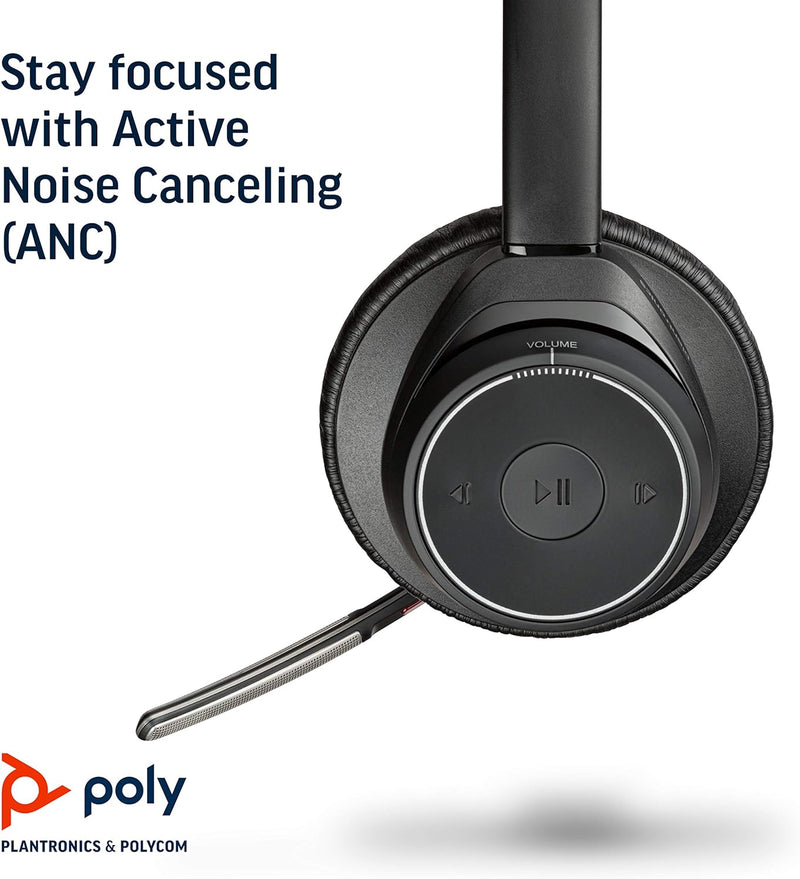 Plantronics Voyager Focus Headset B825, No Stand (202652-103)