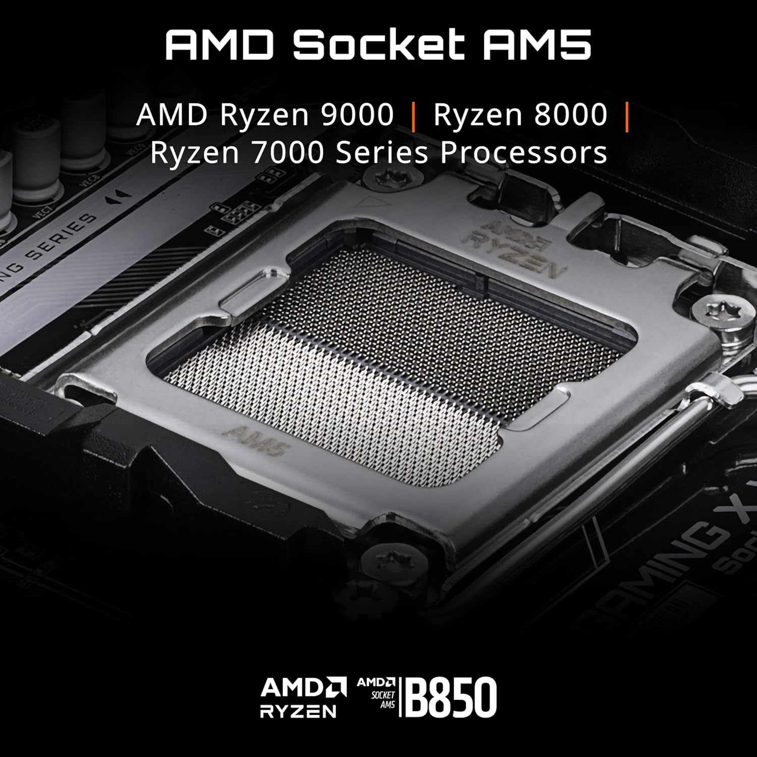 INYUDA B850M AORUS ELITE WIFI6E ICE Motherboard-AMD Ryzen 9000 Series CPUs, 1 /  84717040 / B850 Eagle WIFI6E
