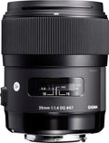 Lente Sigma 35mm f/1.4 DG HSM Art para Canon EF