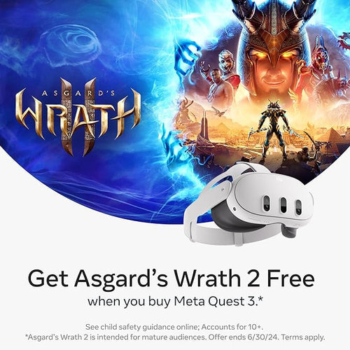 Oculus Quest 3 Advanced All- In- One VR Gaming Headset - Novo