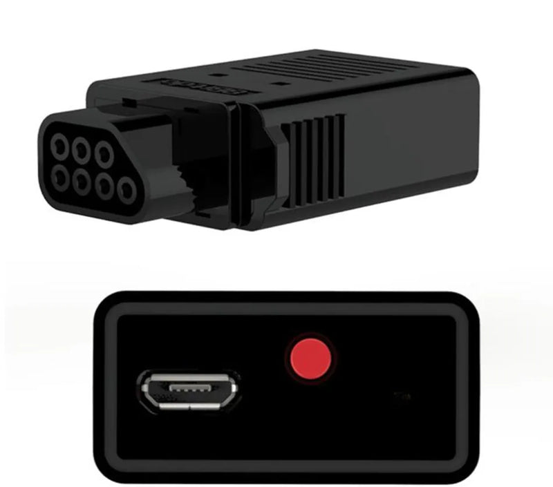 8BitDo Receptor Sem Fio Retro, Adaptador Bluetooth para NES Classic Edition, Suporta PS3, PS4, Wii U Pro, Wii, Controlador de Jogo Mote