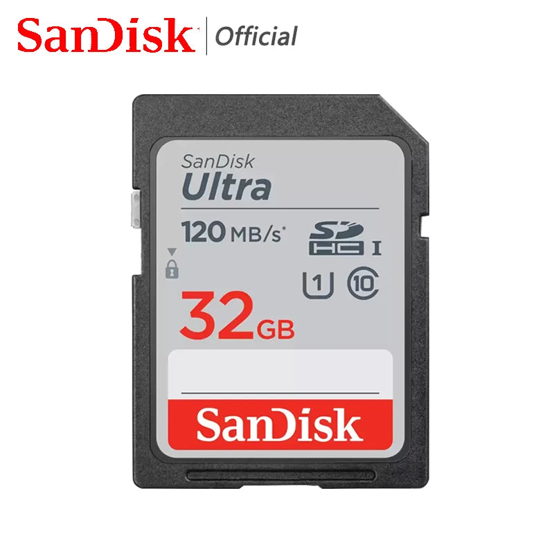 Cartão SD SanDisk Ultra Extreme Pro 128GB 64GB 32GB 512GB 256G 1T SD C10 Cartão de memória flash SD U3 4K V30 Cartões SDXC SDHC para câmera