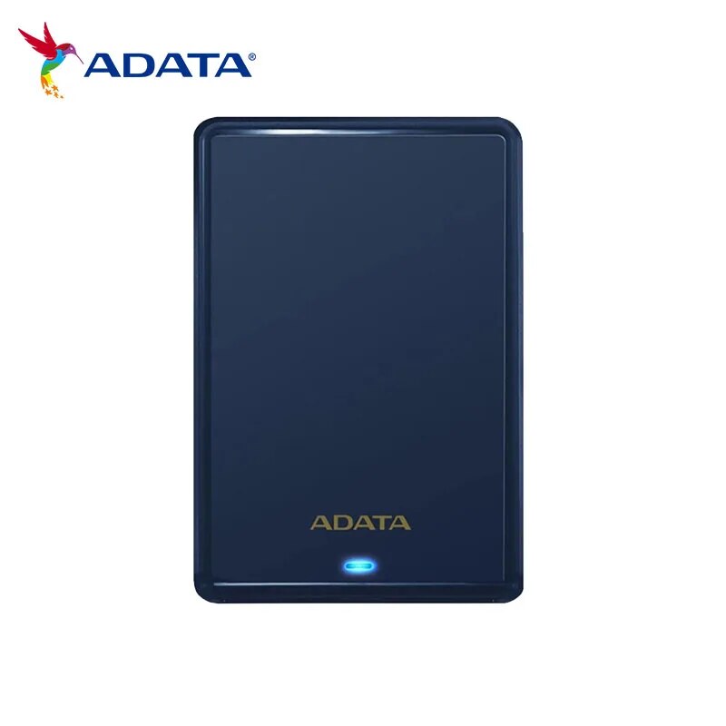 ADATA-Disco Rígido Externo Portátil, HDD, Azul Escuro, HDD, HV620s, USB 3.2, 2.5 pol, 1TB, 2TB, 4TB, 5TB
