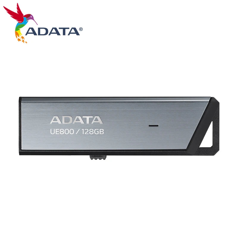 ADATA ELITE-USB Type C Pendrive, Flash Disk Stick para PC, Original, UE800, 128GB, 256GB, 512GB, 1TB, 3.2 Gen 2