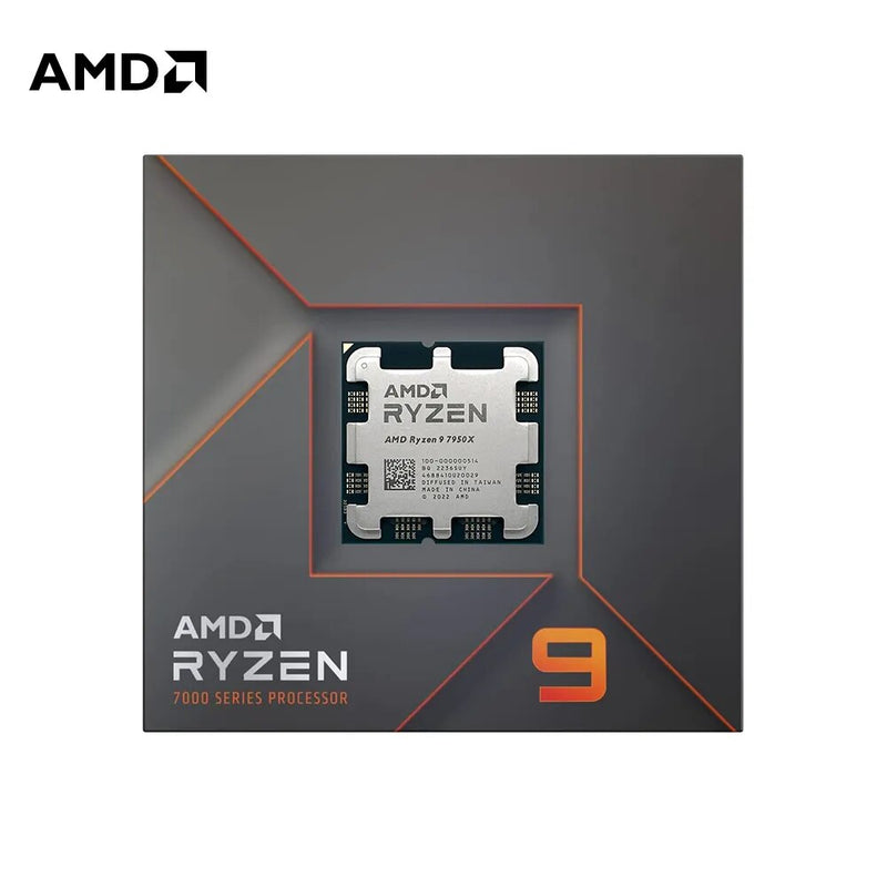 AMD Ryzen 9 7950X Novo CPU R9 7950X Brand New 16-Core 32 Thread Processador 5NM 128M Soquete AM5 Desktop Game Integrado Chips