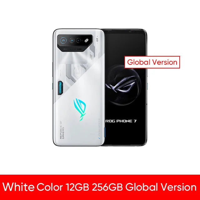 ASUS-ROG Jogos de Carregamento Rápido Pro Phone 7, Snapdragon 8 Gen 2, 6.78 ", 165Hz AMOLED, 6000mAh, 65W, ROG 7, 7 Pro, Novo, 2023