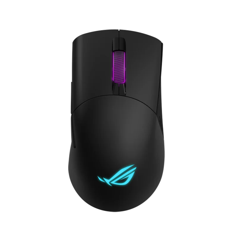 ASUS ROG Keris-Mouse Óptico Original para Jogos, Com Fio USB, Optical Aura Sync, Iluminação RGB, 2.4GHz, Sem Fio, 16000 DPI, 7 Botões Programáveis