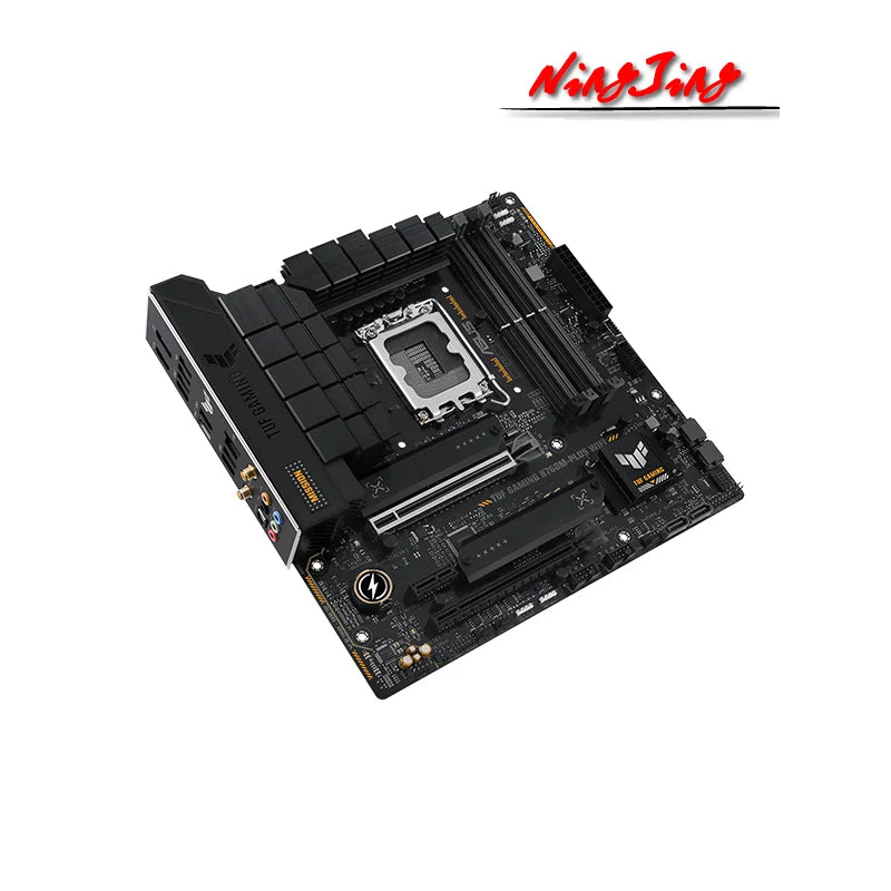ASUS-Tuf Gaming B760M Plus, WiFi D5, Novo Intel B760, DDR5, PCI-E 5.0, 128G, Suporte 12th13th Gen Series s, Soquete LGA 1700