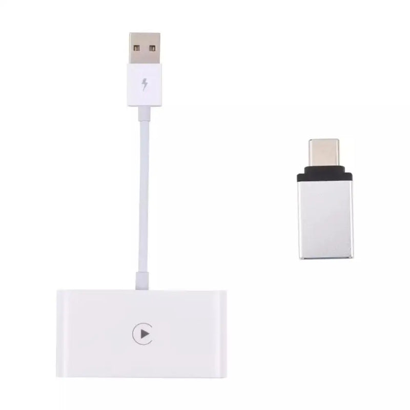 Adaptador Auto Car sem fio para iPhone, Dongle Apple, Plug Play, 5GHz WiFi, Atualização Online