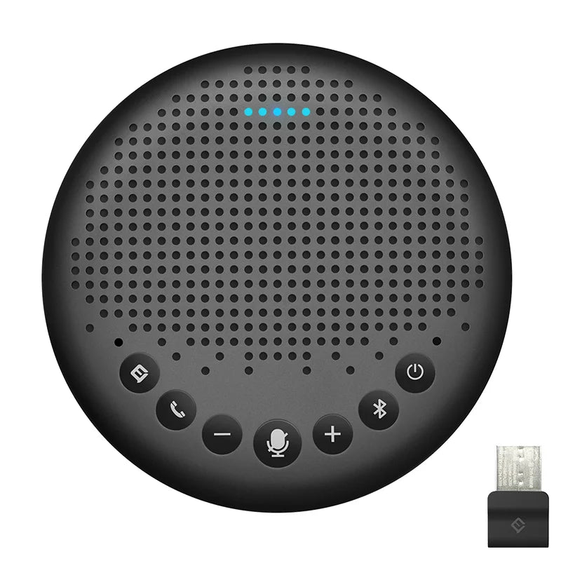 Alto-falantes Bluetooth com microfone para 8 pessoas, adequado para computador de conferência, Skype e negócios