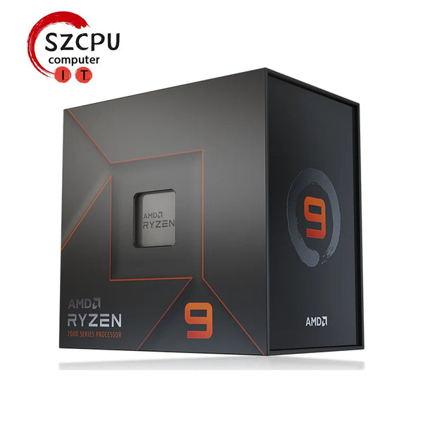 Amd-Ryzen 9 7900x r9 7900x, 4.7 ghz, 12 núcleos, cpu de 24 linhas, 5nm, l3 = 64m, 100-000000589, soquete am5, novo selado sem ventilador