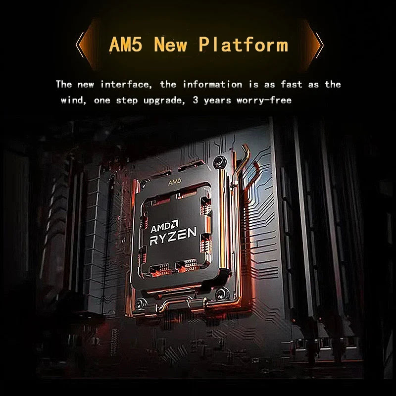Amd-Ryzen 9 7900x r9 7900x, 4.7 ghz, 12 núcleos, cpu de 24 linhas, 5nm, l3 = 64m, 100-000000589, soquete am5, novo selado sem ventilador