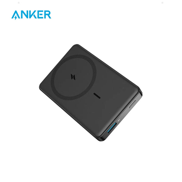 Anker-Banco de energia magnética sem fio, carregador portátil, bateria de carregamento rápido, USB-C Compatível com Magsafe, 10.000 mAh, 20W
