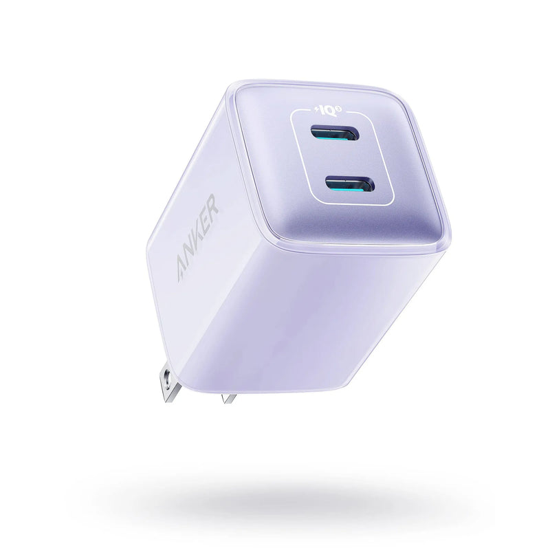 Anker-Nano Pro Carregador Rápido Compacto de Porta Dupla, Carregador USB C para iPhone 14 e 13 Mini,Xiaomi, 40W, PIQ 3.0, 521