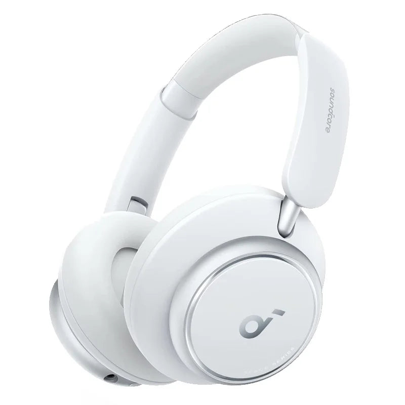 Anker-Soundcore Espaço Q45 Headphone, Bluetooth 5.3 ANC, Cancelamento de Ruído Adaptativo, Hi-Res Sound, LDAC Suporte App, Original, A3040