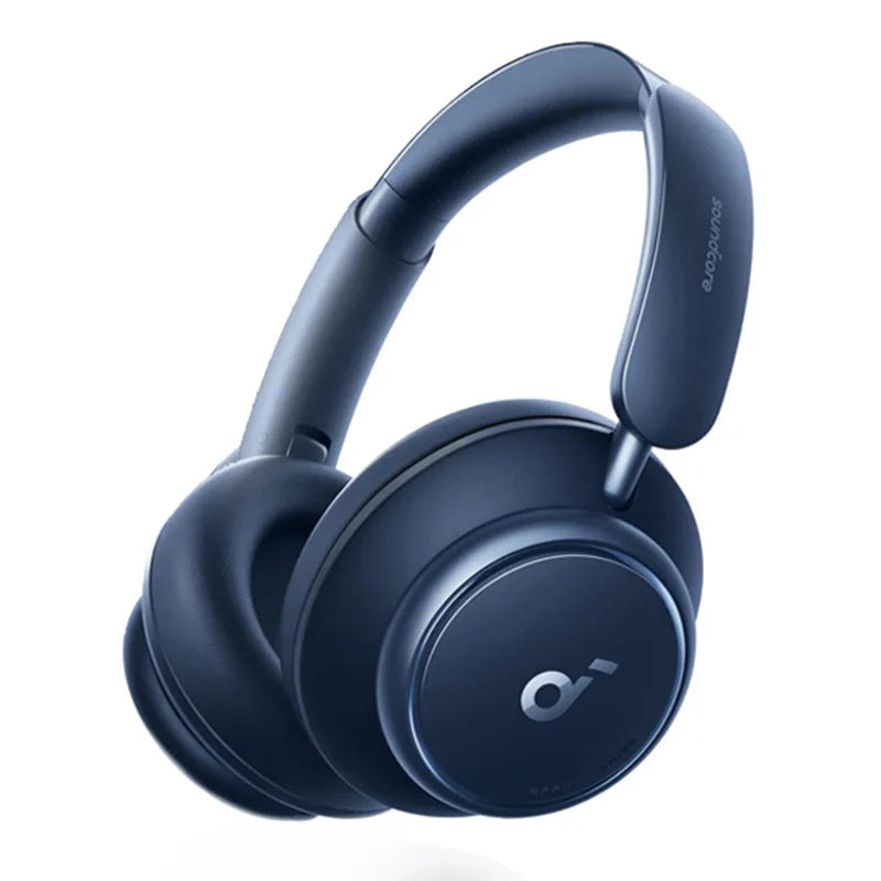 Anker-Soundcore Espaço Q45 Headphone, Bluetooth 5.3 ANC, Cancelamento de Ruído Adaptativo, Hi-Res Sound, LDAC Suporte App, Original, A3040