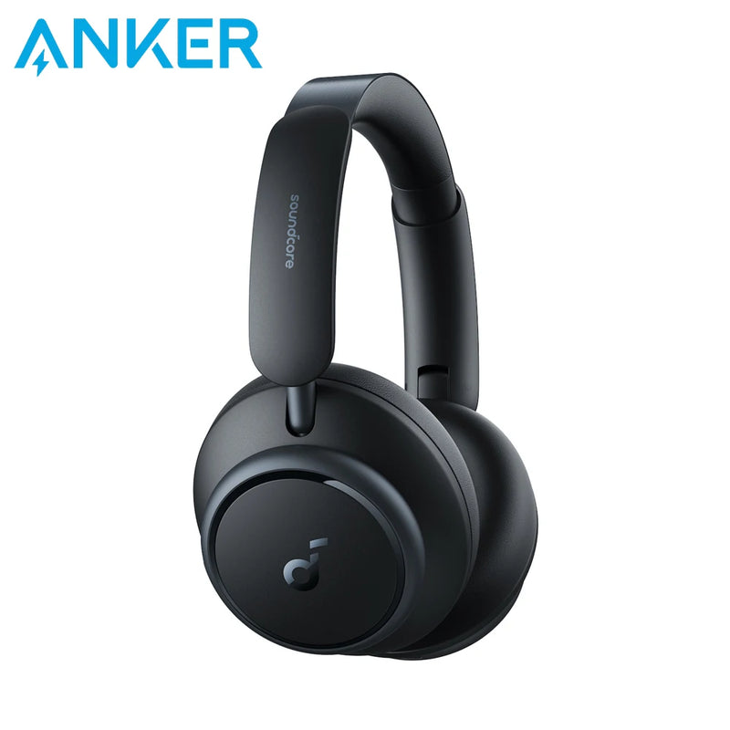 Anker-Soundcore Espaço Q45 Headphone, Bluetooth 5.3 ANC, Cancelamento de Ruído Adaptativo, Hi-Res Sound, LDAC Suporte App, Original, A3040